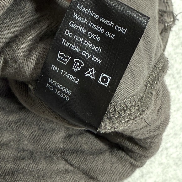 Wellen Sweatshirt Mens Medium Quilted Jersey Quarter Zip Pullover‎ Huckberry - Picture 14 of 16